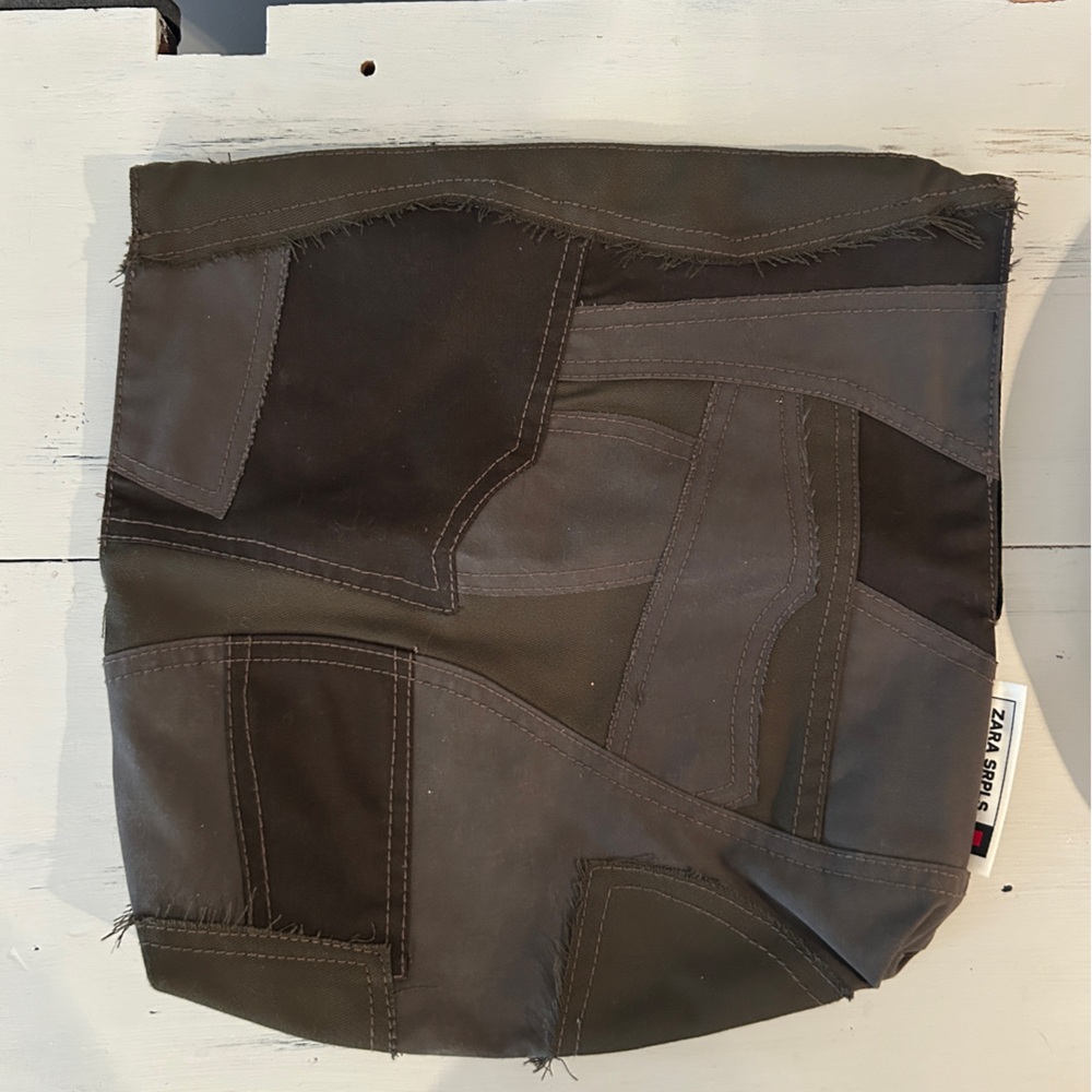 Zara Multi-Tone Patchwork Bag